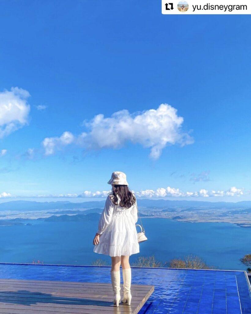 滋賀びわ湖バレイ琵琶湖テラス_ディー子の夏に行きたい関西青色スポット