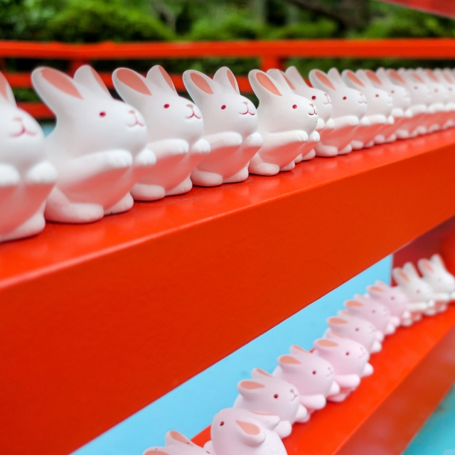 ウサギ年に行きたいうさぎの神社仏閣_京都岡崎神社